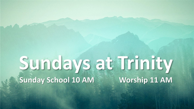 Sunday Worship Services - 11:00 a.m.