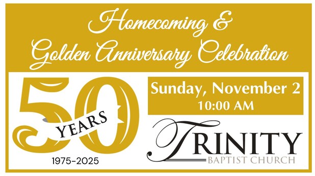 50th Anniversary Celebration - November 2, 2025 at 10 a.m.